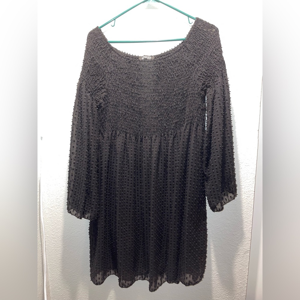 Boohoo Black Mini Dress